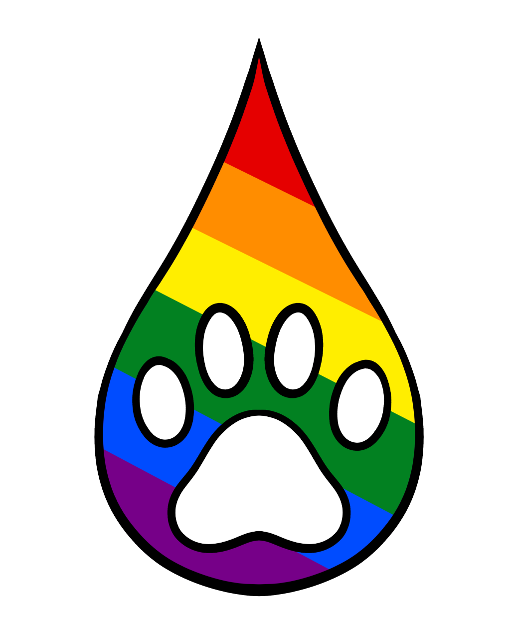 Rain & Rainbows Vet Clinic logo